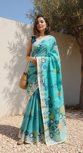 RAMA DIGITAL PRINTED COTTON SAREE